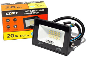 СТАРТ (19378) LED FL 20W65 N Прожектор светодиодный