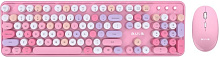 AULA AC306 Pink-Colorful розовый Клавиктура AULA AC306 Pink-Colorful розовый