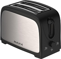 MAXVI KT824S silver-black ВАФЕЛЬНИЦЫ, ОРЕШНИЦЫ, ТОСТЕРЫ