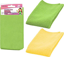 MULTIDOM НК58-210 MULTIDOM Салфетка из микрофибры универсальная "Универсальная 180" 30x30 1шт. НК58-210