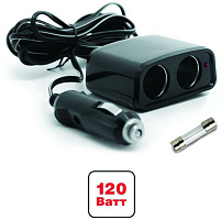 AVS CS201 прикуривателя 12/24 (на 2 выхода)