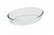 MALLONY CRISTALLINO, объем 4 л, из боросиликатного стекла, овальной формы, без ручек (005567) Форма для выпечки