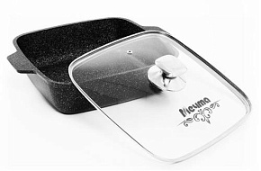 МЕЧТА 37802 Гранит black 2,7л Жаровня