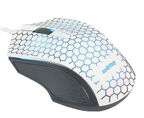 SMARTBUY (SBM-334-W) белый Мышь