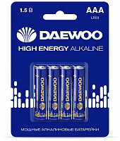 DAEWOO LR03/4BL High Energy Alkaline Батарейка