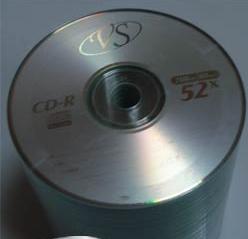 VS CD-R 80MIN 52x BULK Оптический диск