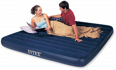 INTEX Pillow Rest Classic Fiber-Tech, 183 х 203 х 25 см, 64144 Матрас надувной