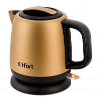 KITFORT KT-6111 золотистый/черный (нержавеющая сталь) Чайник