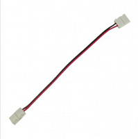 ECOLA SC28C2ESB ECOLA LED strip connector соед. кабель с двумя 2-х конт. зажимными разъемами 8mm 15 см. уп. 3 шт. Ширина ленты/сечение 8мм Длина 15 см