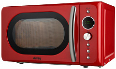 DOMFY DSR-MW601, 700Вт, 20л, красный Микроволновая печь
