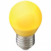 ECOLA K7CY50ELB GLOBE LED COLOR 5W/G45/E27 Желтый лампы светодиодные