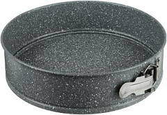 SATOSHI Буко Форма для выпечки круглая разъемная, угл.сталь, 24х6,5см, антипригарное покрытие 