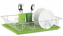 ZEIDAN Z-1169 зеленая Сушилка для посуды Сушилка для посуды