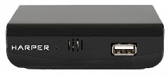 HARPER HDT2-1030 DVB-T2/MStar/ультра компактный 90 мм Приставка цифровая