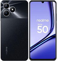 REALME Note 50 RMX3834 4/128Gb Black (RLM-3834.4-128.BK) Смартфон
