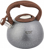 ZEIDAN Z-4229-02 серый Чайник со свистком