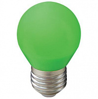 ECOLA K7CG50ELB GLOBE LED COLOR 5W/G45/E27 Зеленый лампы светодиодные